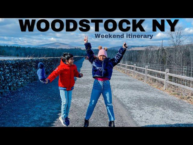 Woodstock NY Weekend itinerary #woodstockny