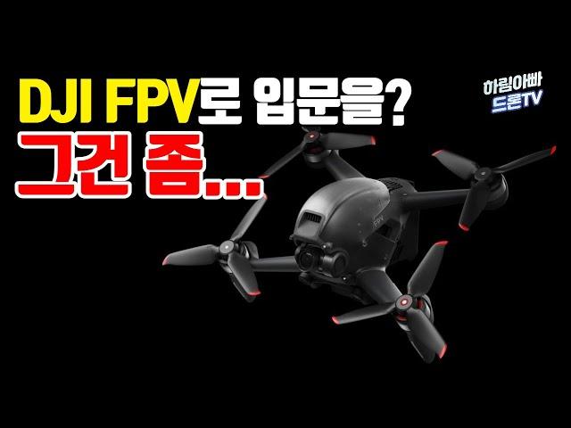 [드론 리뷰] DJI FPV로 FPV 입문을 말리는 가장 결정적인 이유