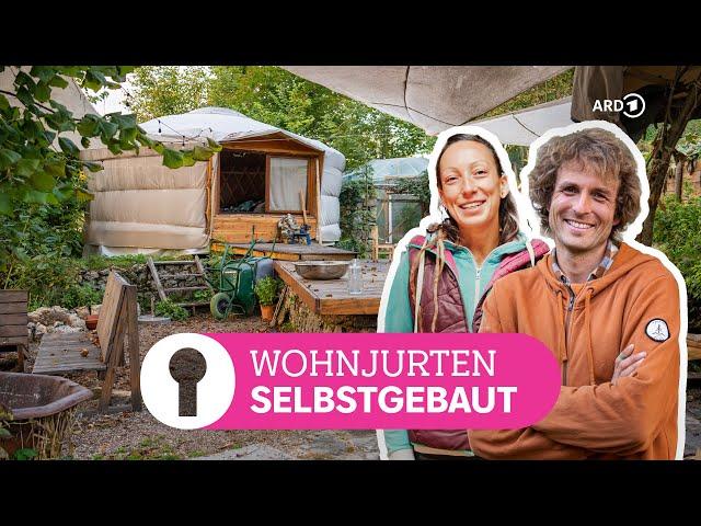 Living close to nature in self-made yurts | SWR Room Tour