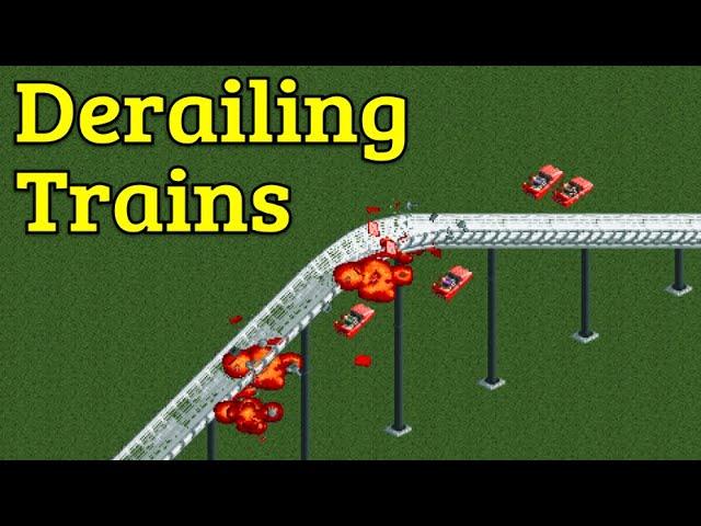 RCT2 Derailing Trains Explained