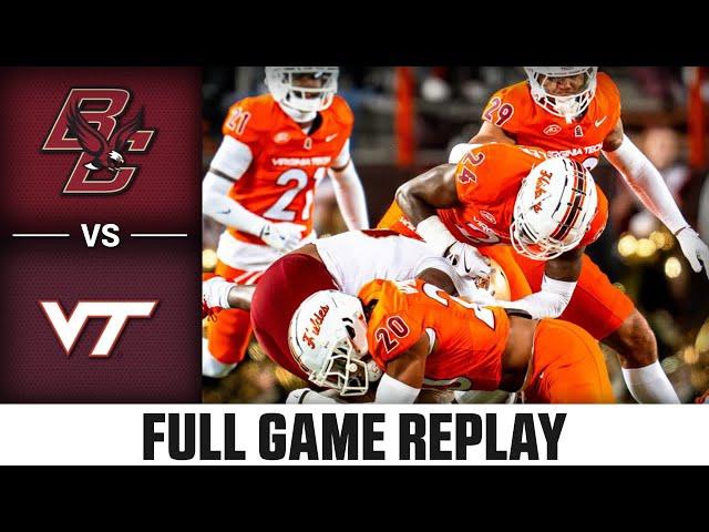 Boston College vs. Virginia Tech Full Game Replay | 2024 ACC Football