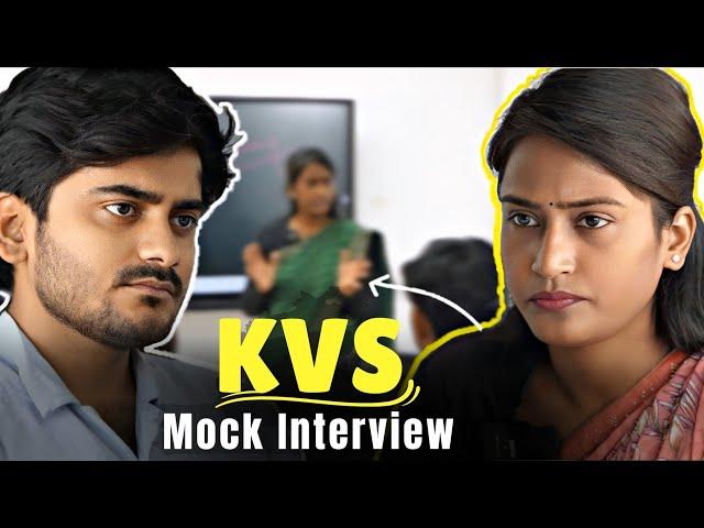 KVS Mock interview | Teaching Interview | TGT KVS Interview | Primary teacher interview