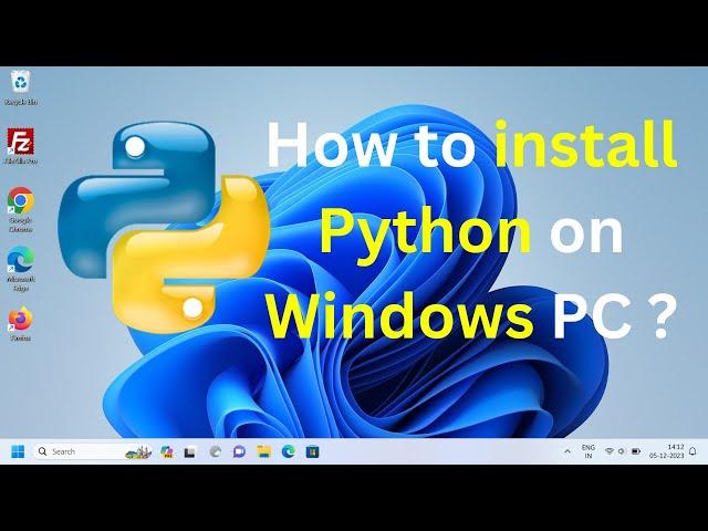 How to download & install Python on Windows 10/11