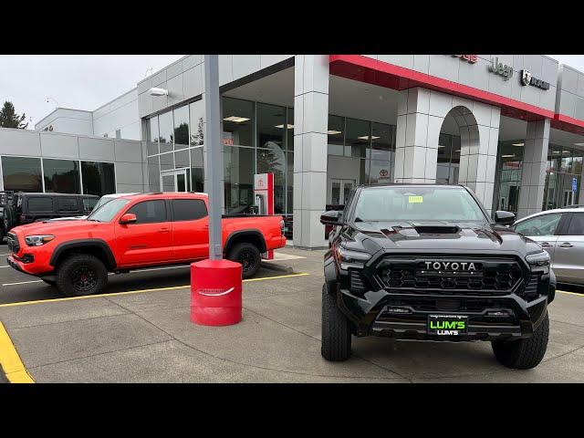 15,000 Dollar Price increases Toyota Tacoma TRD PRO and Now they sit !! 65,000 midsize Truck