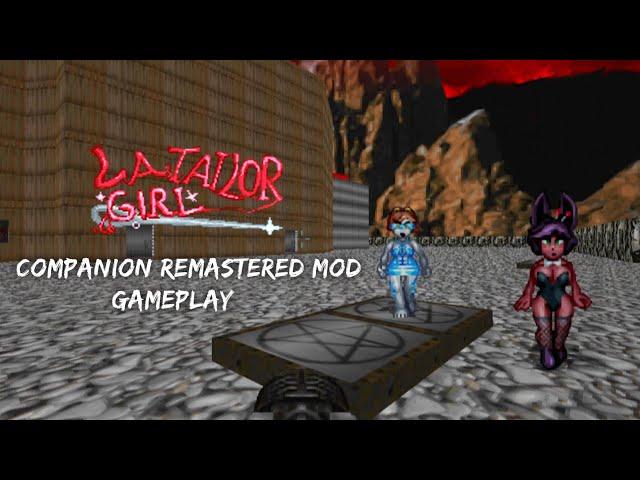 La tailor girl with companion remastered addon - doom mod gameplay