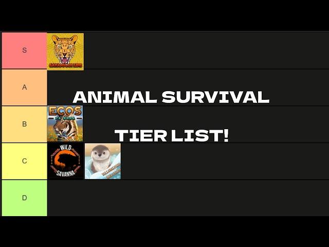 Ranking EVERY Animal Survival Game on ROBLOX! | Savannah life - Ecos La Brea - Wild Savannah - YS