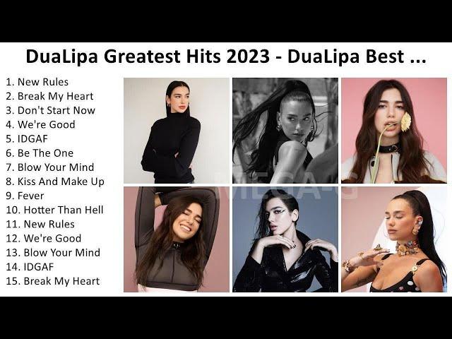 D u a L i p a 2023 - Greatest Hits, Full Album, Best Songs