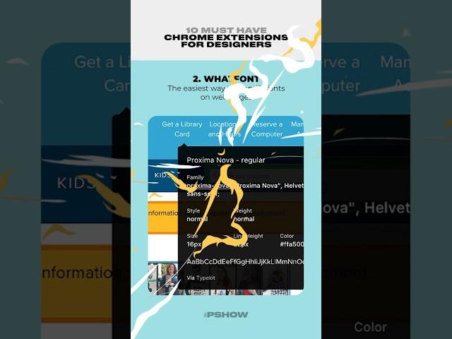 Best Chrome Extensions for Designers in 2024 (part 1) #shorts