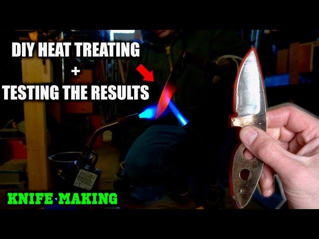 Knife making | Can you heat treat a knife using basic tools?