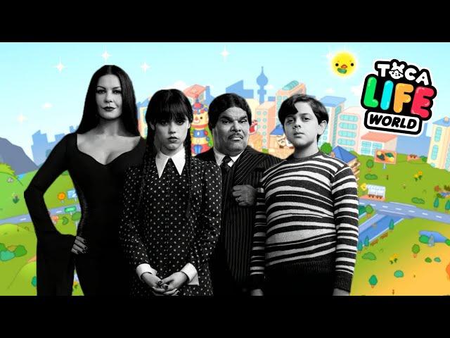 Addams Family vs Wednesday Addams Toca Life World What's your favorite character ? Toca Boca