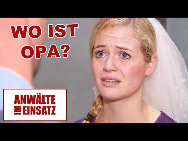 Wo ist Opa? Ist er einfach abgehauen? |1/2| Anwälte im Einsatz | SAT.1