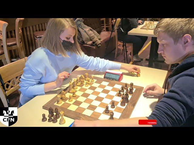 WFM M. Kiseleva (2016) vs I. Konovalov (new). Chess Fight Night. CFN. Blitz