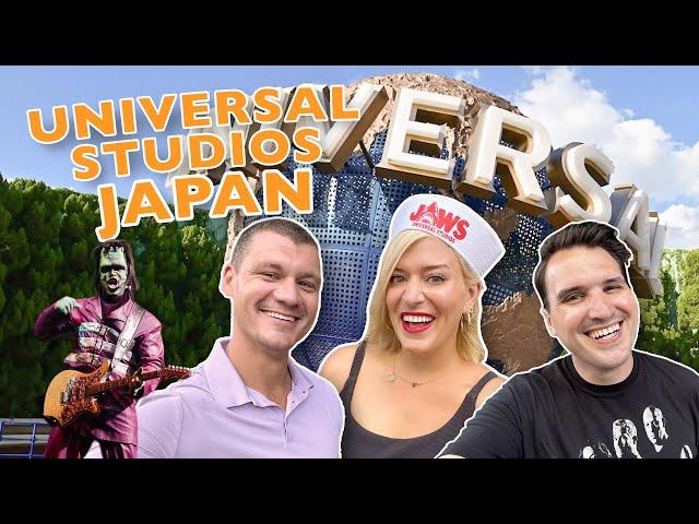 A Surprising and WET(??!) Day At Universal Studios Japan: Harry Potter, Jaws, & Pokémon