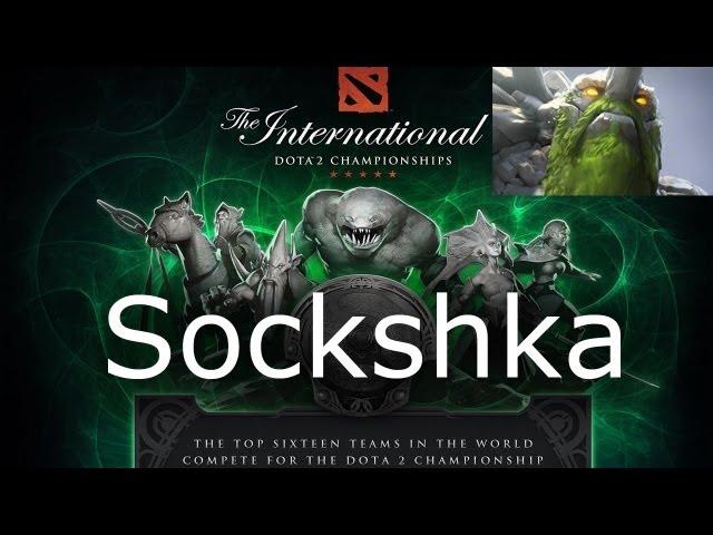 TI3 West Qualifier - dd Sockshka Tiny Dota 2 Gameplay