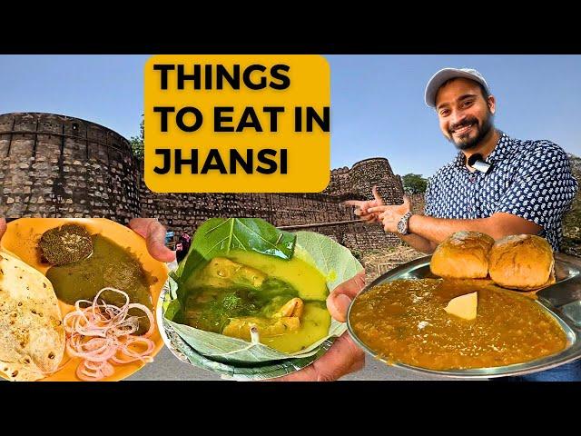 झाँसी आए तो ये ज़रूर ख़ाना | Best of Jhansi Street Food with VIRTUAL BANJARA | Jhansi Food Tour