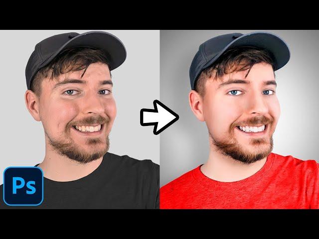 How To Edit Thumbnails Like Mr Beast | FULL Color Grade Guide