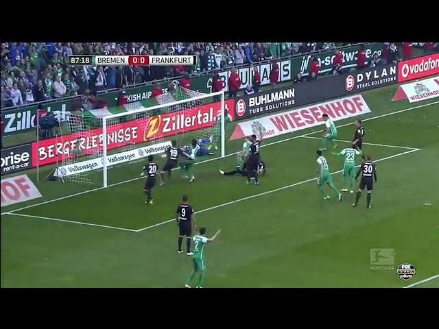 SV WERDER BREMEN 1-0 EINTRACHT FRANKFURT 15/16