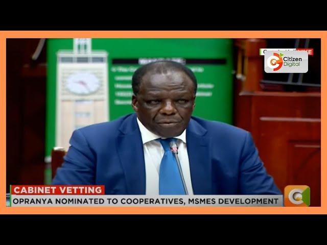 CS nominee Wycliffe Oparanya: EACC are after me for supporting Raila. I did not steal public money