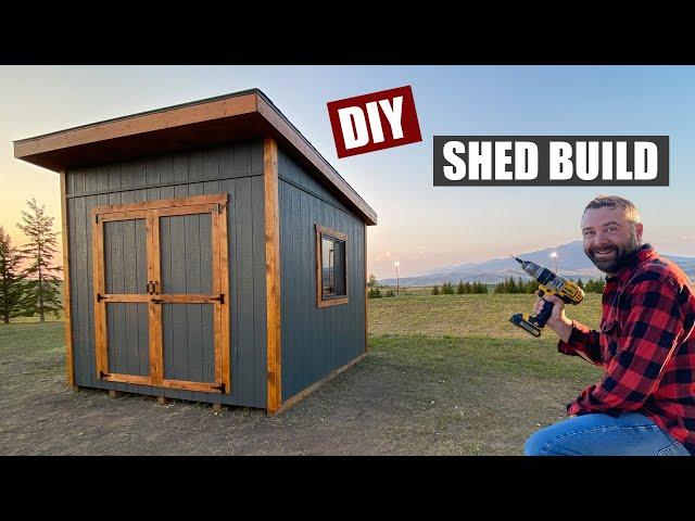 The EASY Way to Build a Lean-to Style Shed