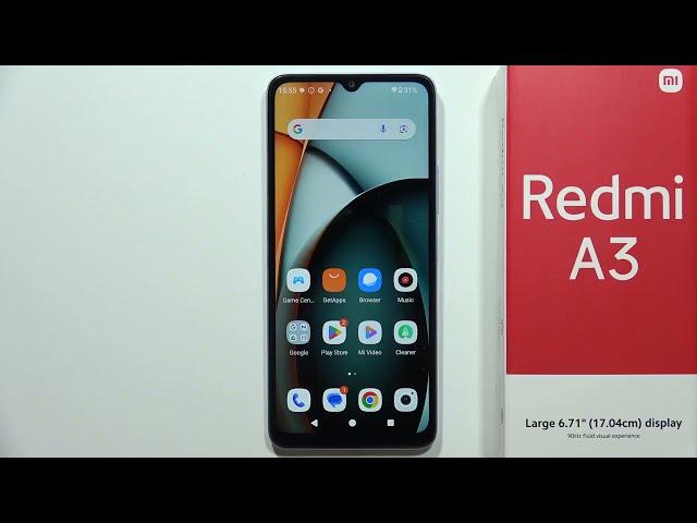 How to Remove Google Account on Redmi A3?