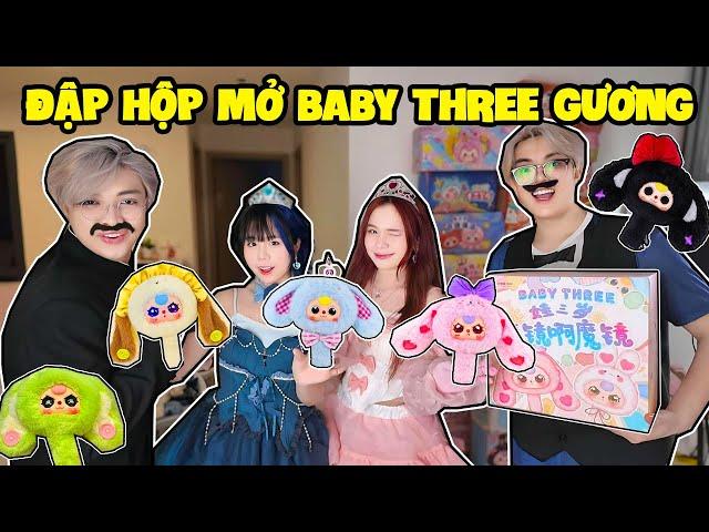 SAMMY VÀ MÈO SIMMY CÔNG CHÚA ĐẬP FULL HỘP MỞ BABY THREE GƯƠNG SIÊU ĐẸP