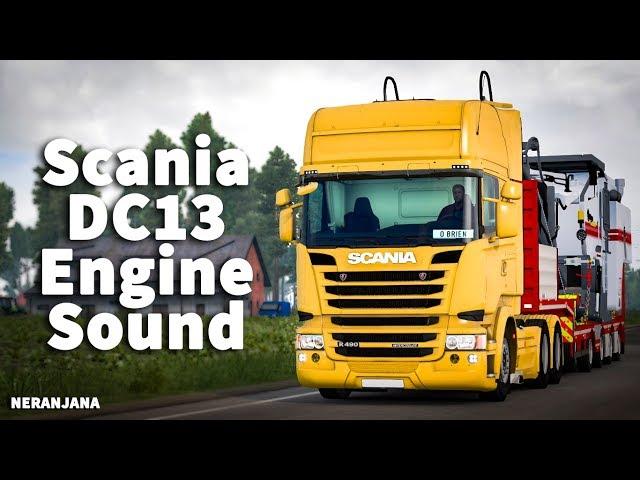 ETS 2 Mod | Scania DC13 engine sound mod by kriechbaum [ETS2 v1.36]