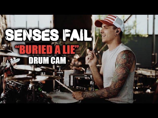 Senses Fail | Buried A Lie | Drum Cam (LIVE)