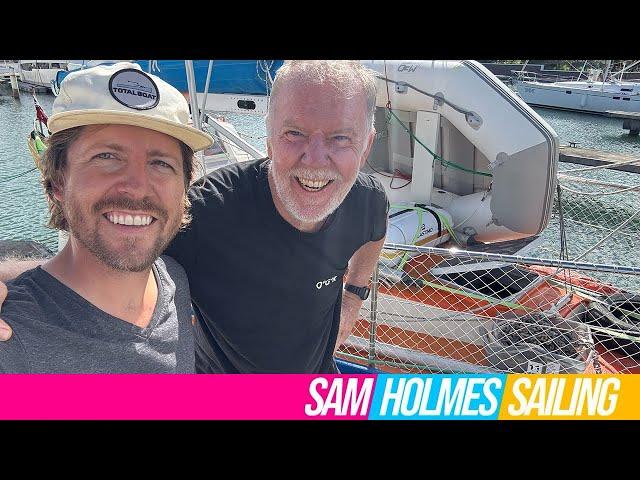 How to set up small sailboat for solo nonstop circumnavigation with Mark Sinclair