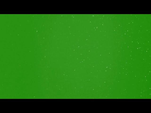 dust particles green screen background