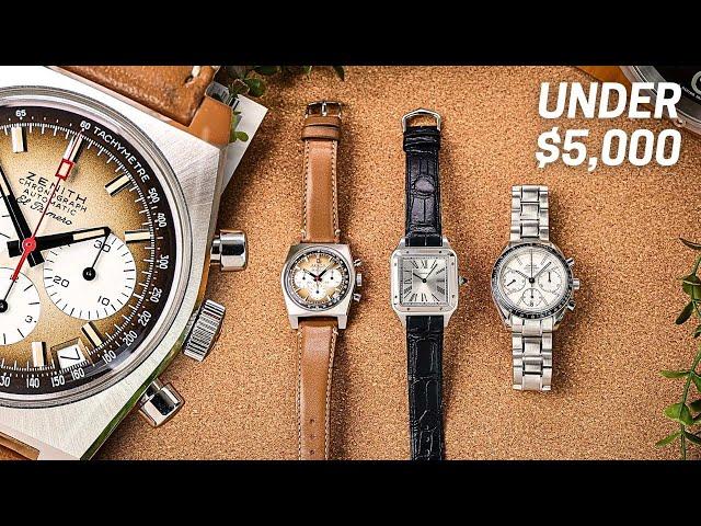 Perfect First Luxury Watches You Can Buy in 2025 (Omega, Cartier, Zenith and More)