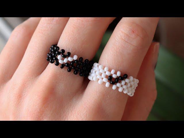 Nike beaded ring | Paired beaded rings