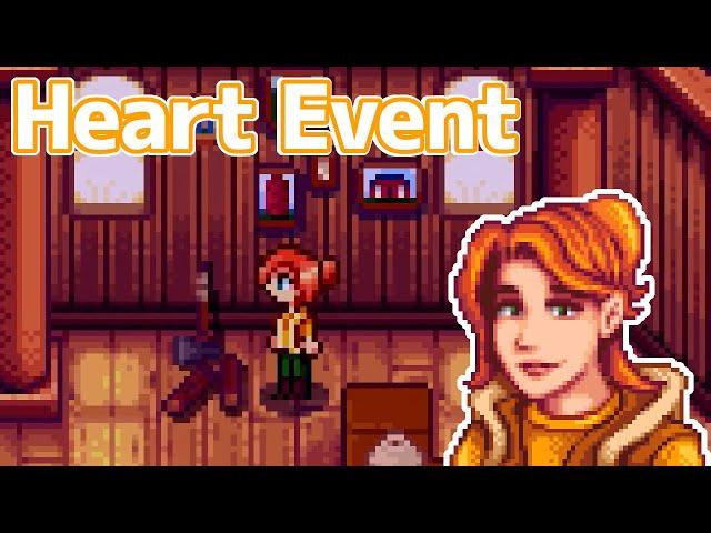 Stardew Valley - Robin's Heart Event