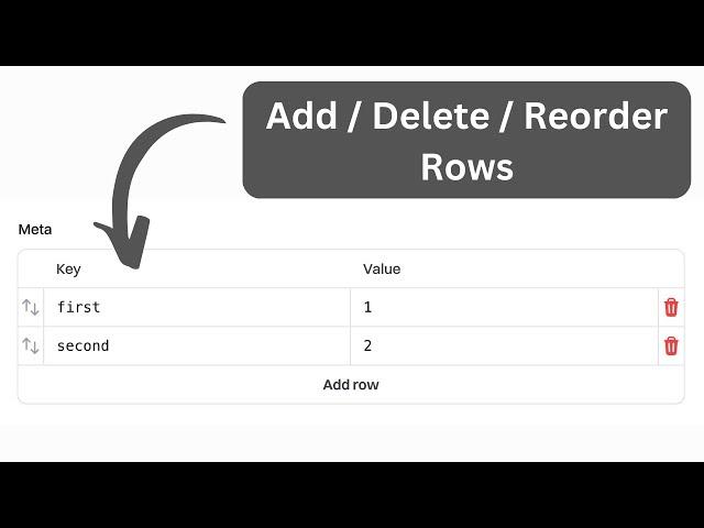 Filament: Key-Value Pair Field to Save Unstructured JSON