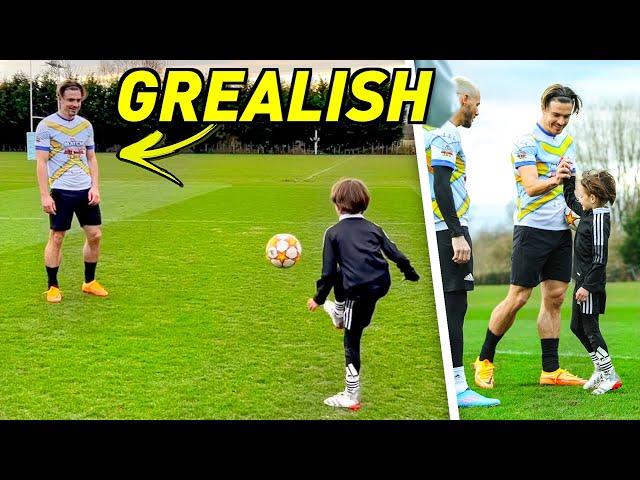 ROMAN TRAINS WITH JACK GREALISH! 