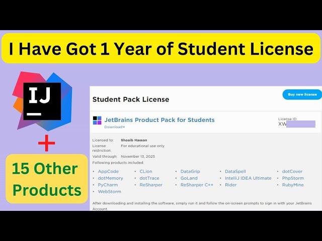 How To Get IntelliJ IDEA Ultimate Student License