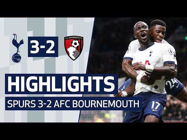 HIGHLIGHTS | SPURS 3-2 AFC BOURNEMOUTH