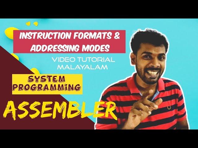 System Programming #9 | Assembler Dependent features Instruction Formats | Addressing modes