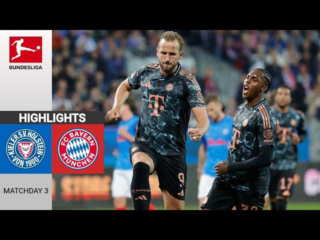 Holstein Kiel - Bayern München | 1:6 | Zusammenfassung | Bundesliga 2024-25