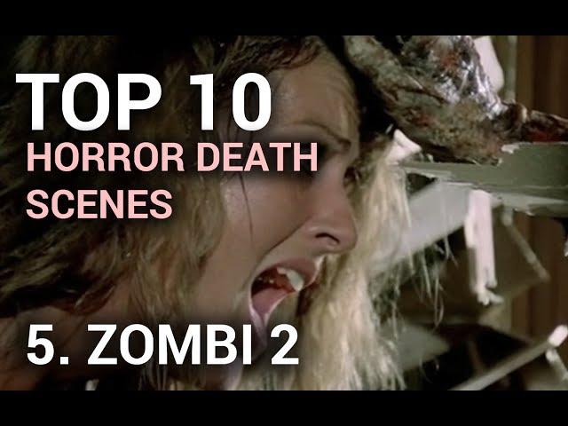 05. Zombi 2: Eye for an Eye (Top 10 Horror Movie Deaths)