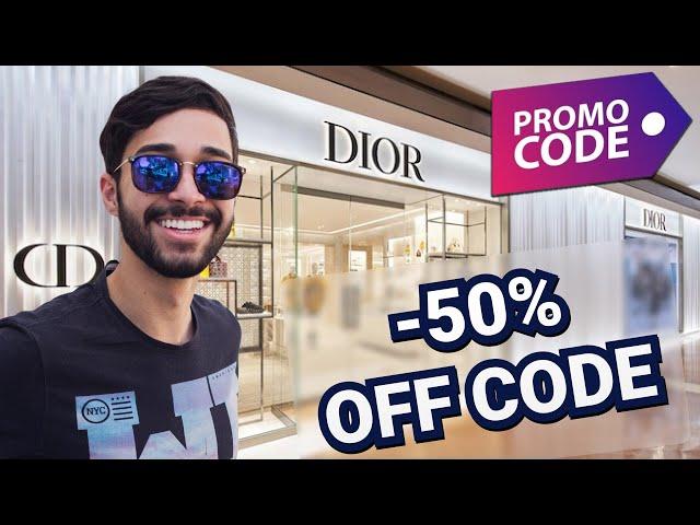 Dior Promo Codes 2024 -  NEW DIOR DISCOUNT CODE -50% OFF!