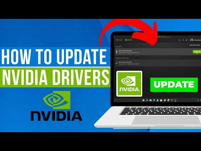 How to DOWNLOAD and  Update NVIDIA Graphics Card Drivers 2024