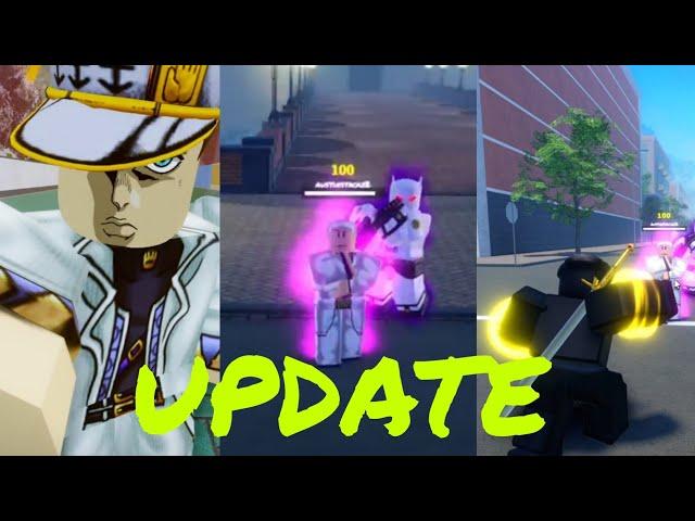 Roblox Is Unbreakable | NEW UPDATE | Jotaro Trial , KQ:BTD , & Spin