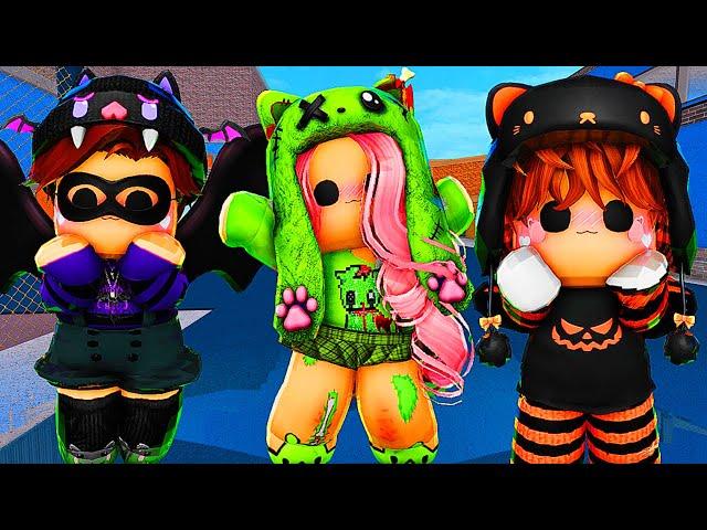 MM2 With MY BOYFRIEND & BESTIE BUT We Are HALLOWEEN PLUSHIES