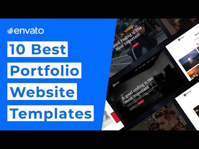 10 Best Portfolio Website Templates [2021]