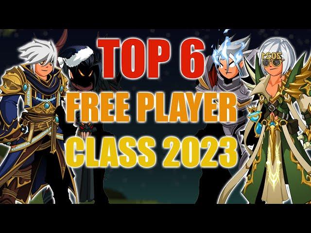 AQW Top 6 Free Player Classes 2023