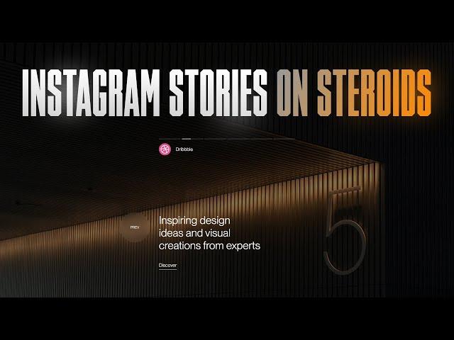 I Supercharged Instagram Stories With JavaScript & GSAP