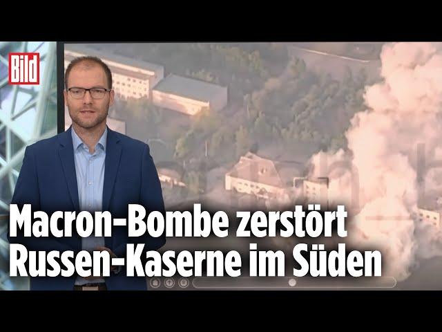 Russen-Armee bedroht zentralukrainische Region | BILD Lagezentrum