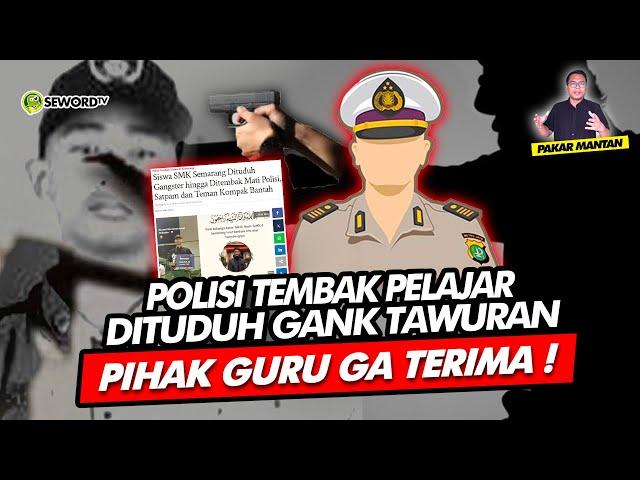 Alifurrahman: POLISI TEMBAK PELAJAR KLAIM TAWURAN,GURUNYA GA PERCAYA!REKAM JEJAK BAIK BERPRESTASI