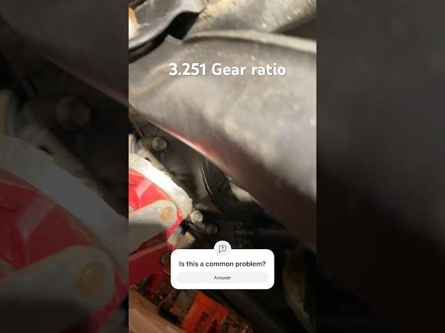 #jeepcherokee #differential #gearratio #mechanic #garagelife #shorts #shorts #shortsfeed #automobile