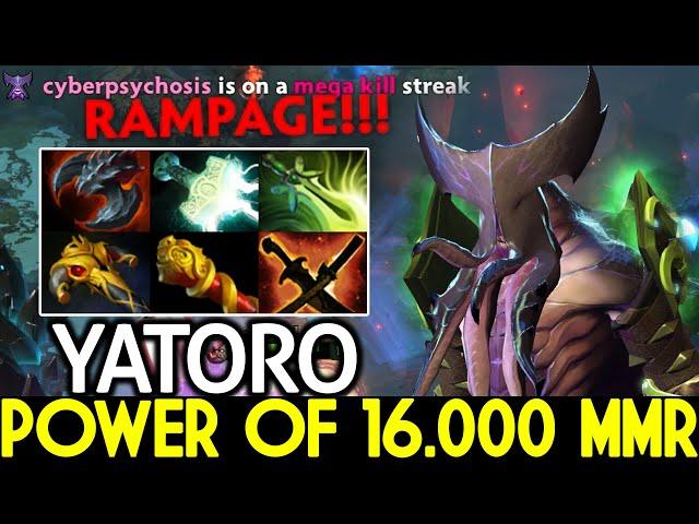 YATORO [Faceless Void] Power of 16K MMR! Rampage Monster Dota 2